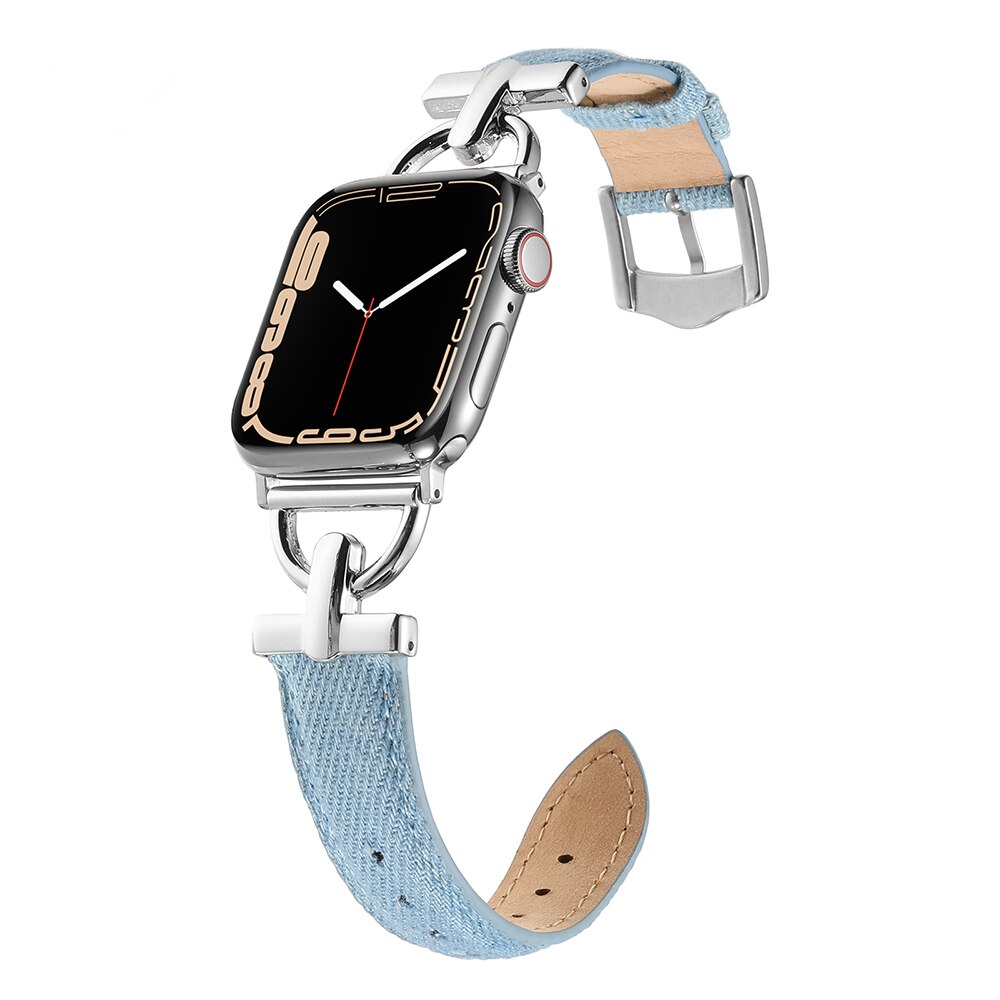 Cute Leather Strap for Apple Watch Band 40mm 41mm 44mm 45mm 49mm Cute Women Bracelet for Iwatch Ultra 8 7 6 5 4 Se 3 2 Wristband