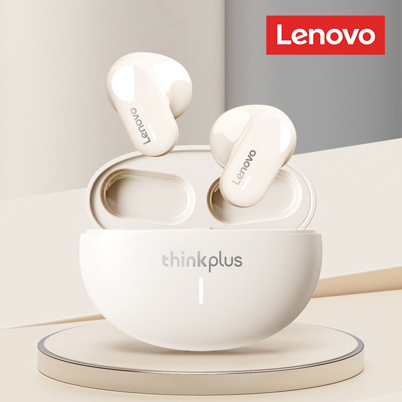 Original Lenovo LP19 Bluetooth 5.1 Earphones TWS Sports Headphones Wireless In-Ear Earbuds Dual HD Microphone Headset 2023 New