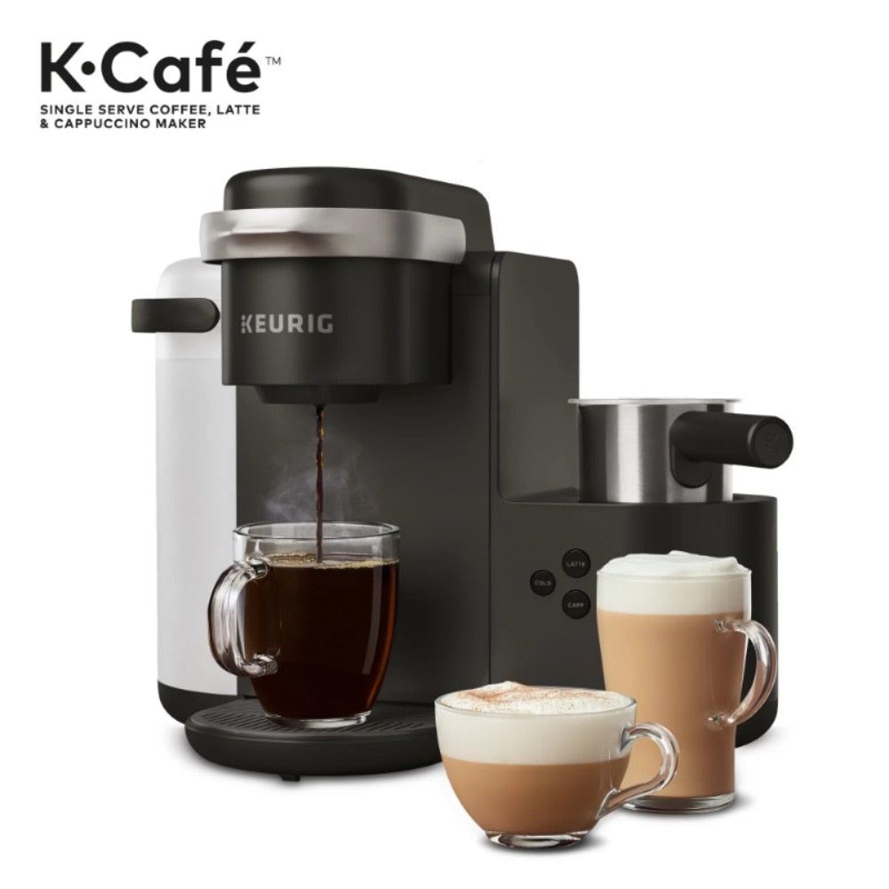 Keurig K-Cafe Single Serve K-Cup Coffee Maker with Milk Frother Latte Maker and Cappuccino Maker Intelligent Startup