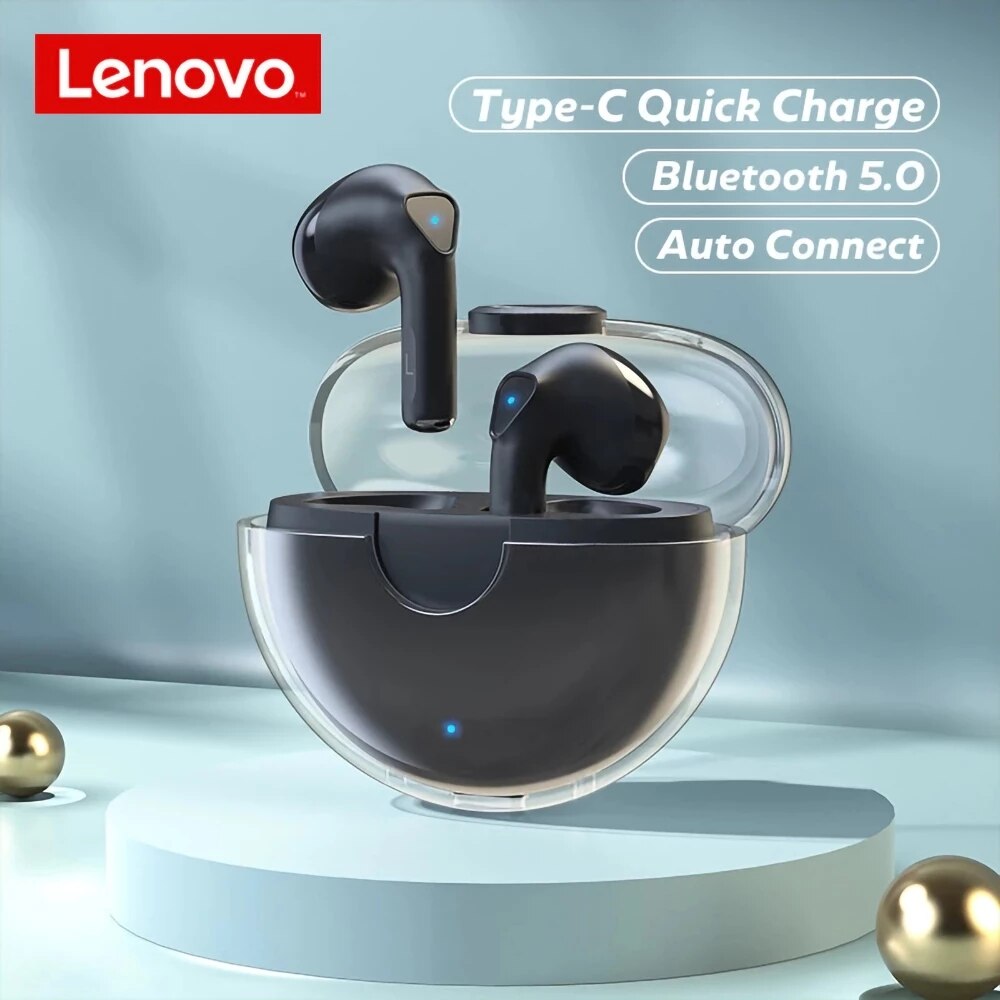 Original Lenovo LP80 Headphone TWS Bluetooth Wireless Earphones Sports Movement Fitness Headset Low Latency Gaming Music Earbuds