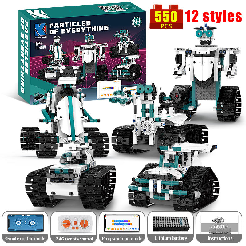 Technical K96152 Intelligent Robot APP Remote Control Bricks Building Blocks Programming Toys For Kids Gift Educational Sets