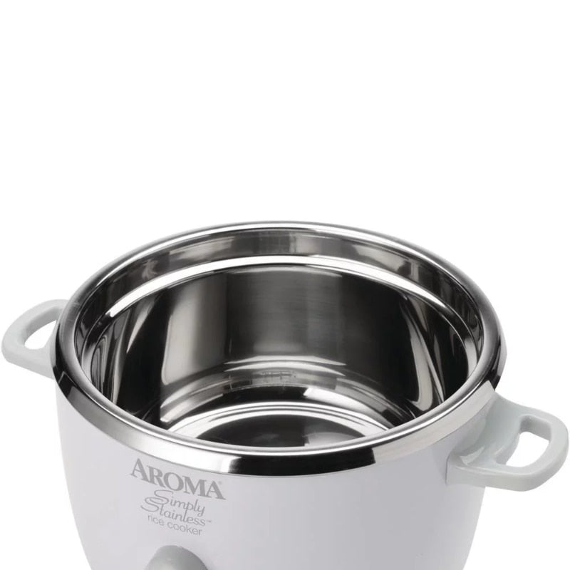 Aroma® 6-Cup (Cooked) Select Stainless® Rice &amp; Grain Cooker rice cooker  cooker