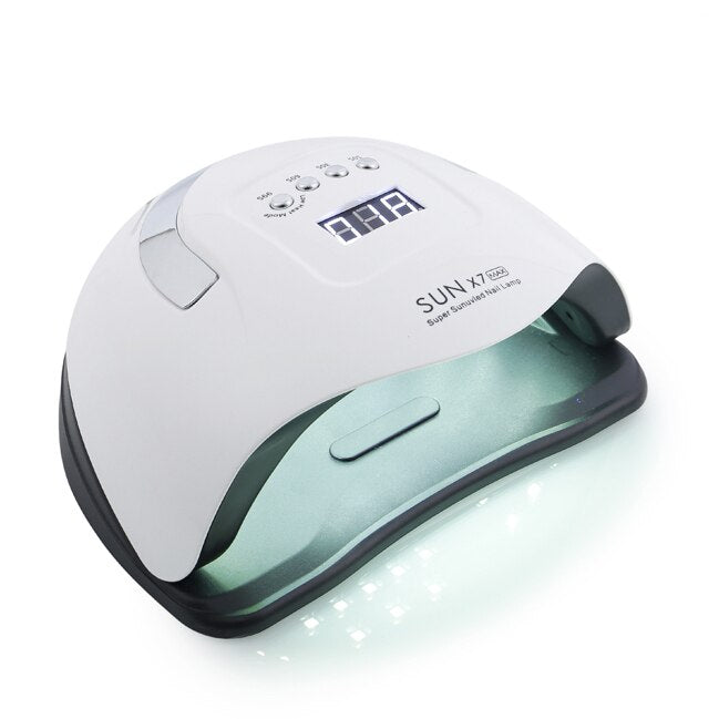 54/150/280W UV LED Nail Lamp Nail Dryer For Manicure Drying All Nail Polish With 10/30/60/90S Timer Auto Sensor Led Time Display