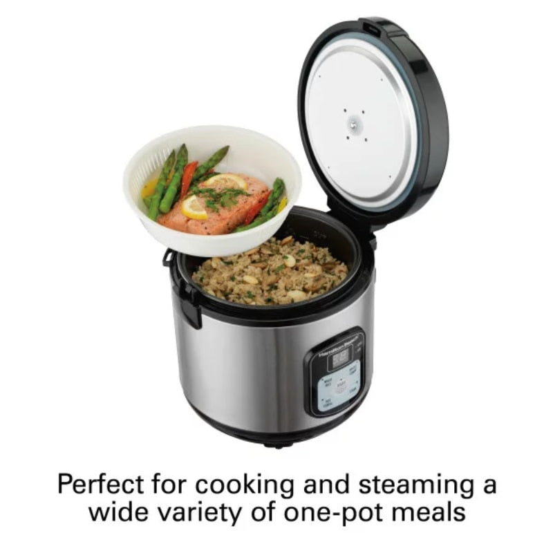 8 Cup Capacity (Cooked) Rice Cooker &amp; Food Steamer (37519) rice cooker  cooker