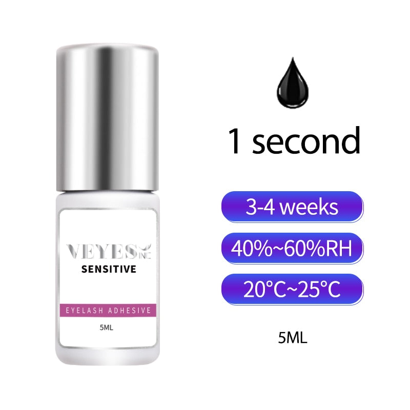 Veyes Inc Eyelash Extensions Glue 5 Days Free Shipping from US Veyelash 7 Weeks Retention Volume Lash Adhesive Makeup Tools