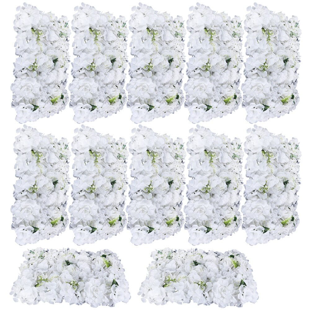 Hot Sale Artificial Flower Wall Panel Backdrop For Photo Background Party Wedding Decor Home Festival Decoration