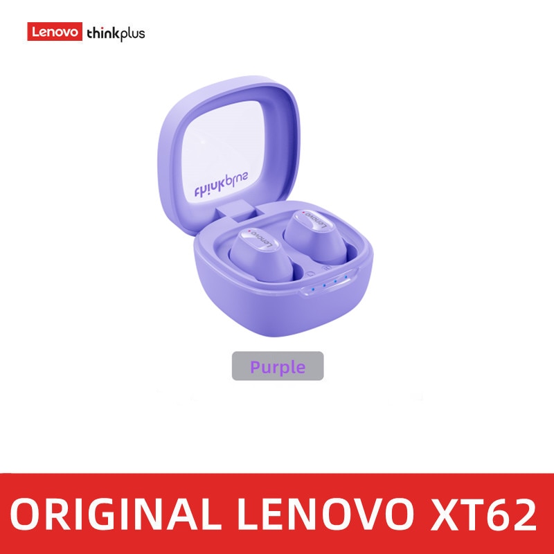 Original Lenovo XT62 Earphone Bluetooth 5.3 Wireless Earbuds Low Latency Headphones HiFi Sport Headset With Mic HD Call 2022 NEW