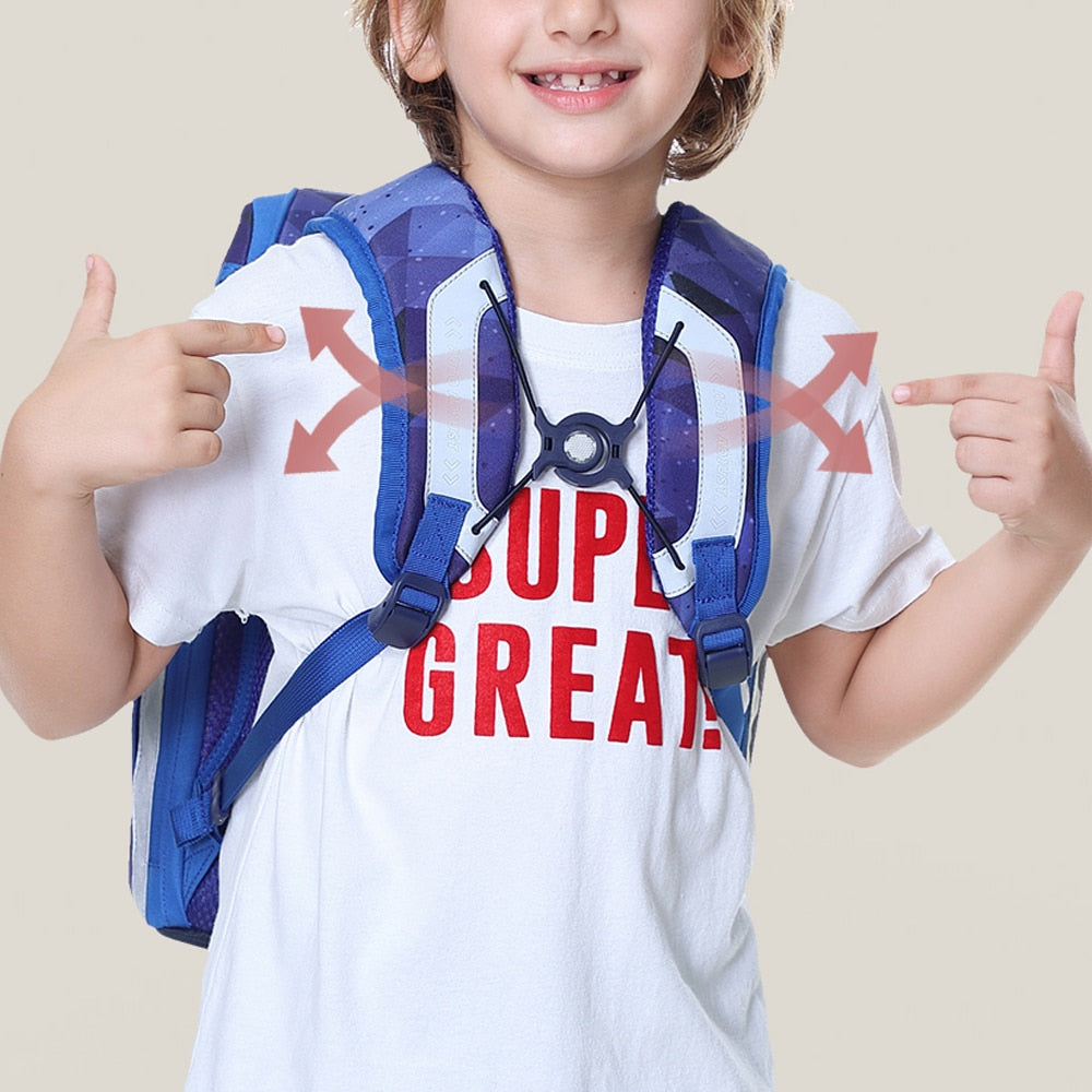 Sunveno School Bag Children&#39;s School Backpack Kids Backpack for Boys Girls Elementary Kindergarten Preschool School Bag