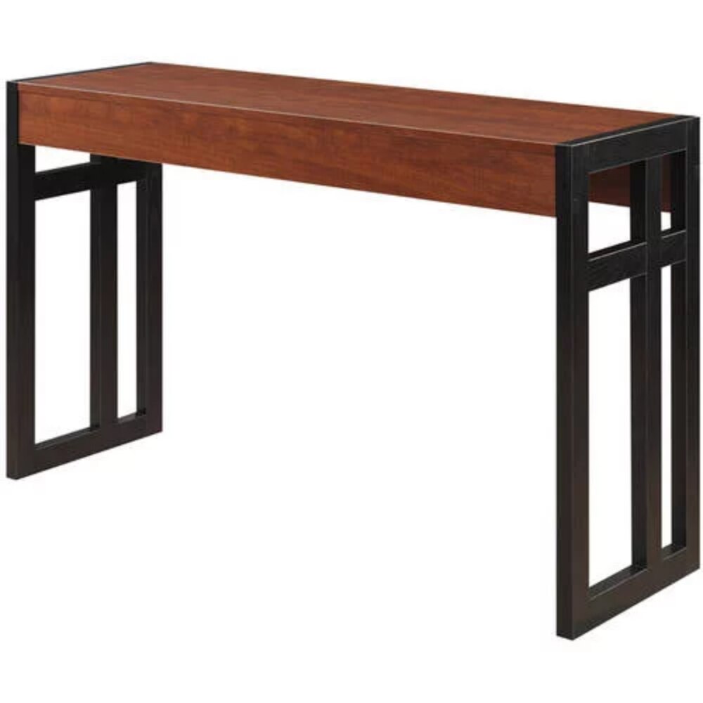 Console Table, Black/Cherry sofa table  mesas auxiliares   center table living room  sofa table