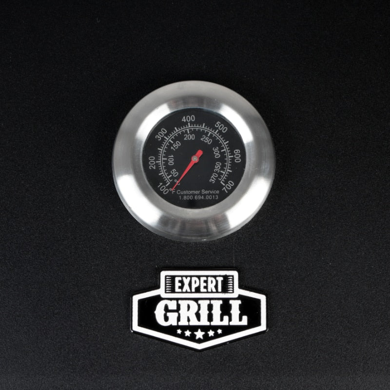 Expert Grill Premium Portable Charcoal Grill, Black and Stainless Steel camping oven  portable grill