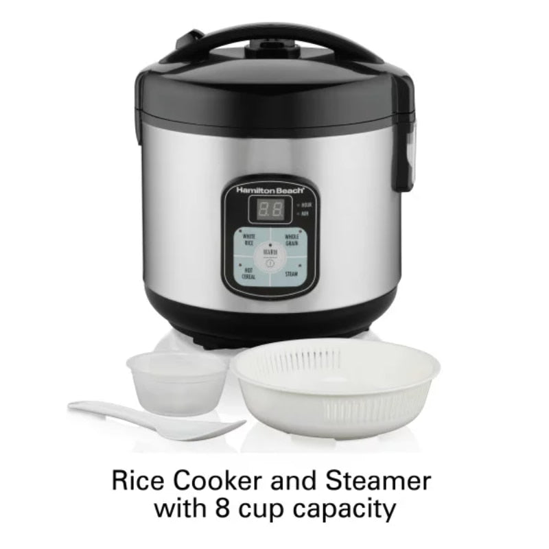 8 Cup Capacity (Cooked) Rice Cooker &amp; Food Steamer (37519) rice cooker  cooker