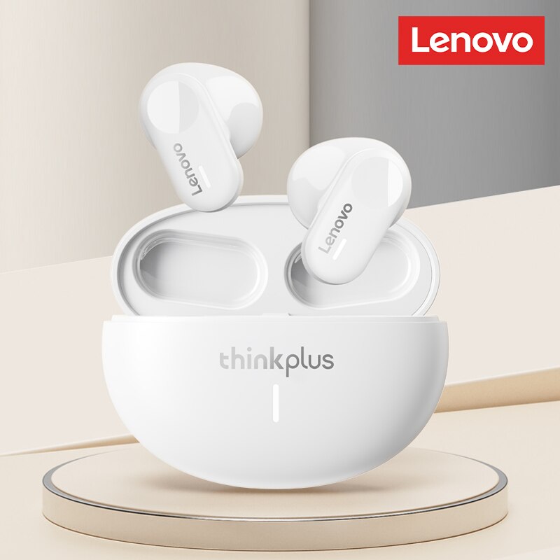 Original Lenovo LP19 Bluetooth 5.1 Earphones TWS Sports Headphones Wireless In-Ear Earbuds Dual HD Microphone Headset 2023 New