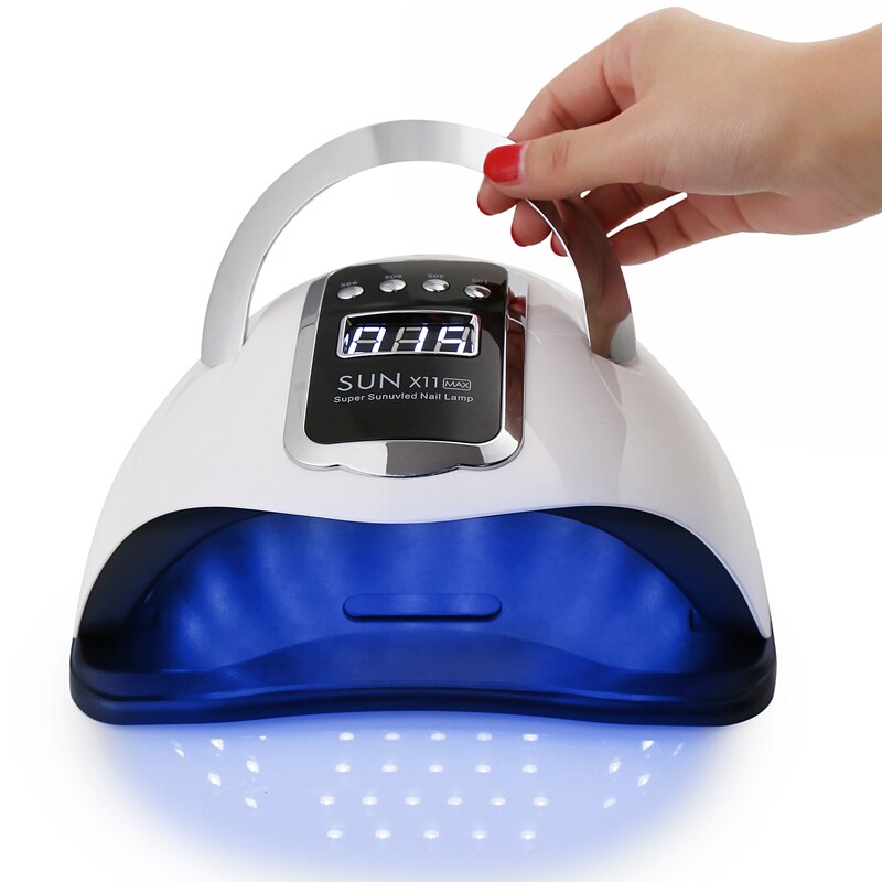 54/150/280W UV LED Nail Lamp Nail Dryer For Manicure Drying All Nail Polish With 10/30/60/90S Timer Auto Sensor Led Time Display