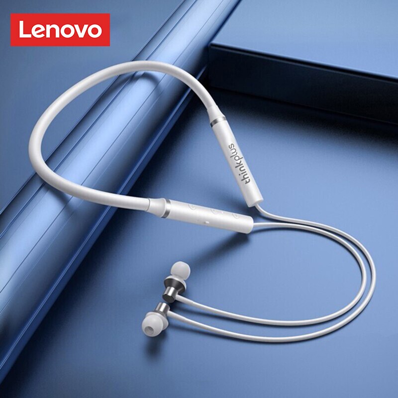 Lenovo HE05X Ⅱ Bluetooth 5.0 Neckband Earphones Wireless Earbuds Magnetic Neckband Earphone Waterproof Sport Headset with Mic