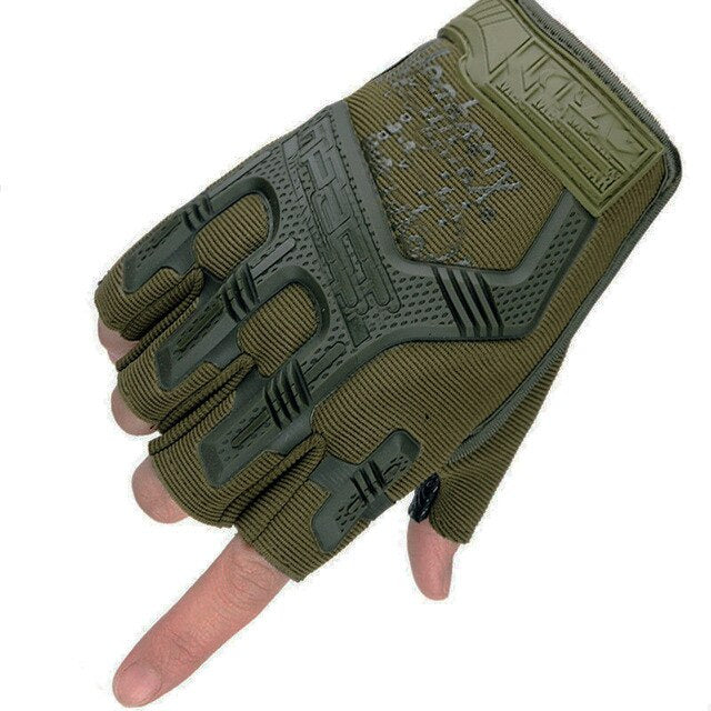 Tactical Military Gloves Half Finger Paintball Airsoft Shot Combat Anti-Skid Men Bicycle Full Finger Gloves Protective Gear