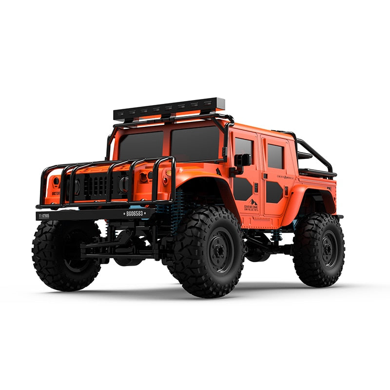 Cool Rc Car Simulation Hummer Car Model 1:12 Full Scale 2.4g 4wd Climbing Off-road High-speed Car Gift Collectibles