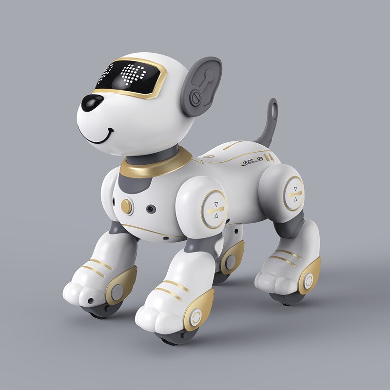 Robot Dog Remote Control Magic Pet Dog Toy Intelligent Touch Remote Control Stunt Walking Dancing Electric Pet Dog