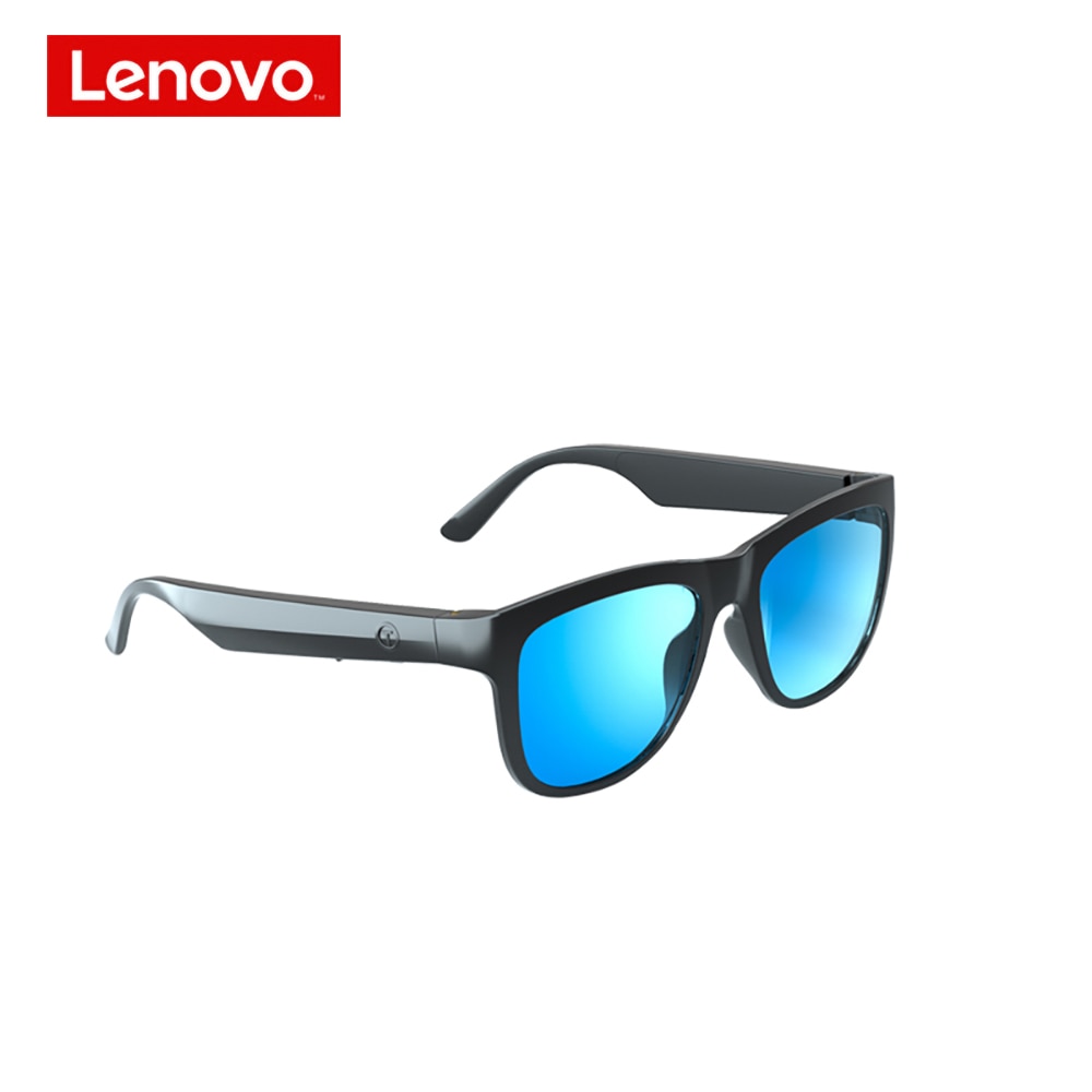 Lenovo Lecoo C8 Smart Glasses Headset Wireless Bluetooth Sunglasses Outdoor Sport earphone Calling Music Anti-Blue Eyeglasses