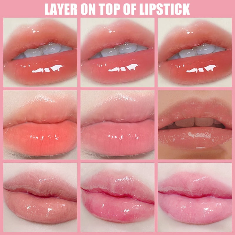 Lip Oil Clear Gloss 24/36pcs Bulk Vitamin E Lip Glaze Lipstick Wholesale Lipgloss Liquid Lip Balm Free Shipping Shine Lip Care