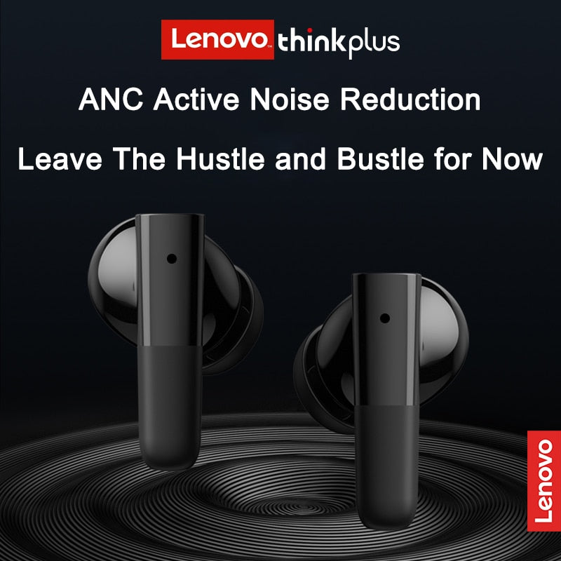 Lenovo LP3 ANC Wireless Earphone Active Noise Cancelling TWS Earbuds ENC Dual HD Call Bluetooth 5.2 HiFi Stereo Headphone 300mAh