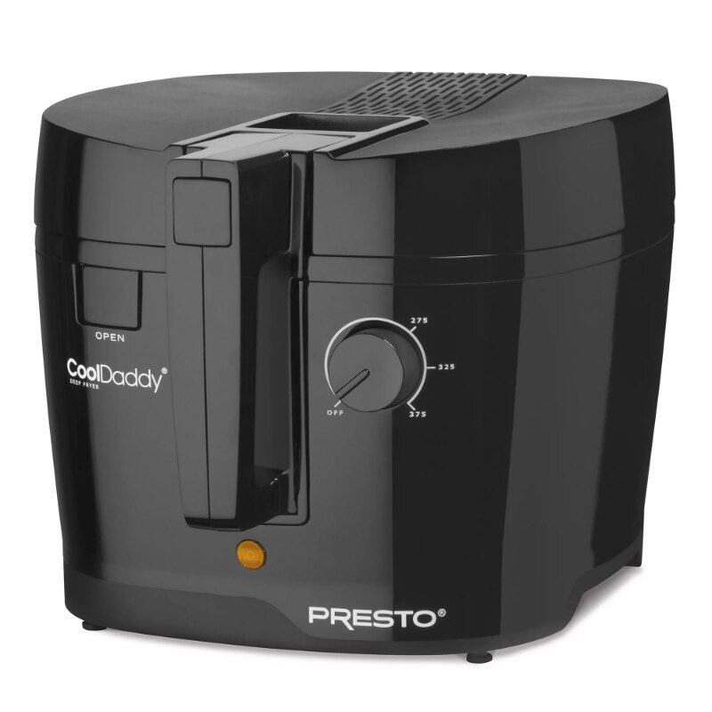 Presto® Cool Daddy® Cool-Touch Deep Fryer, Black