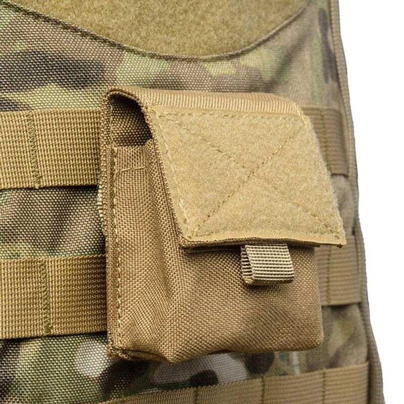 Outdoor Combat Military Molle Tactical Magazine Pouch Flashlight Sheath Hunting Camo Bag Cigarette Case Mini Hunting Tool Bag