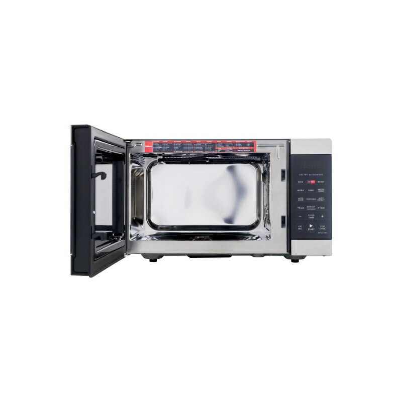 Galanz 0.9 cu. ft. Air Fry Countertop Microwave, 900 Watts, Stainless Steel