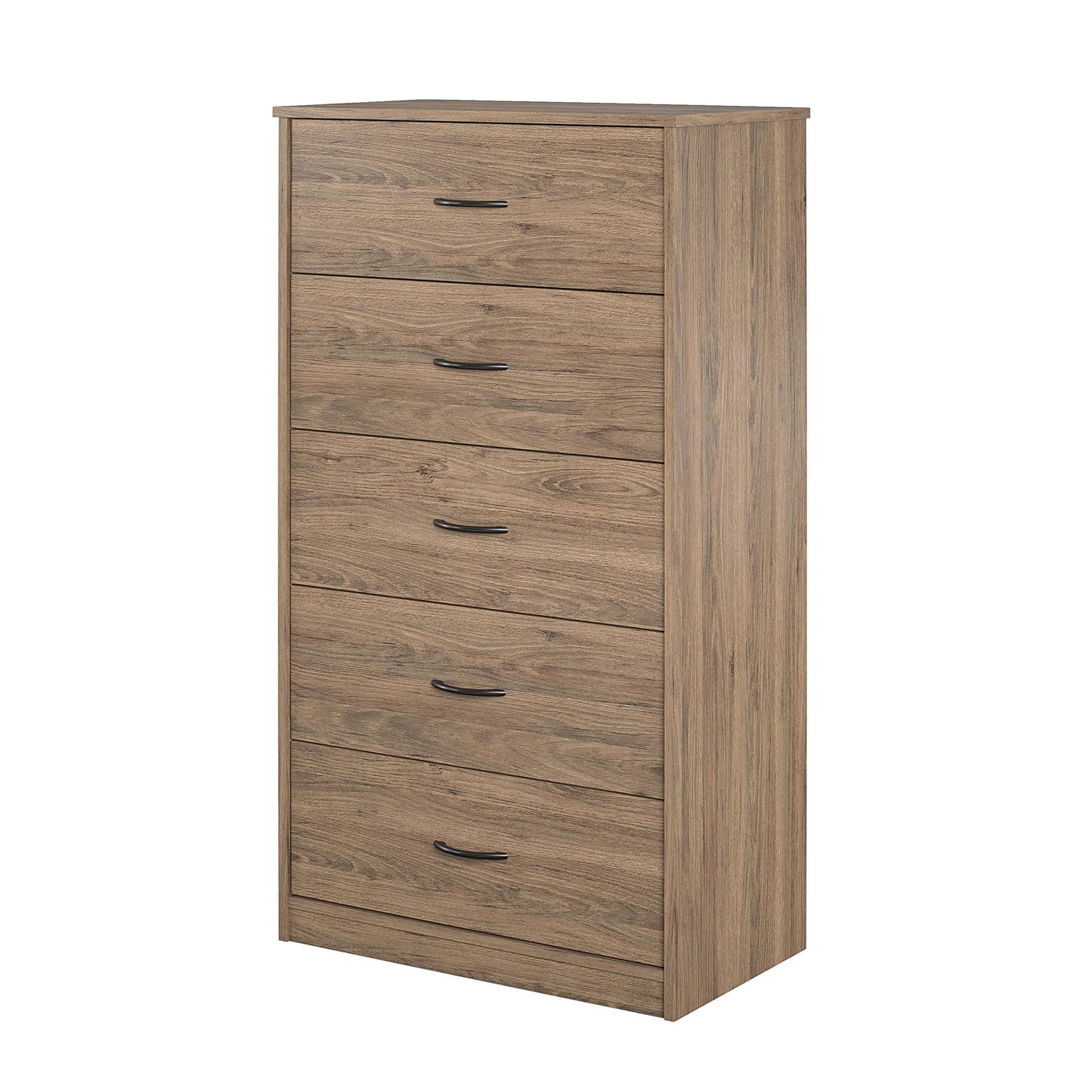 Classic 5 Drawer Dresser,Durable and Strong, 89.96 Lbs,15.67 X 27.72 X 49.37 Inches