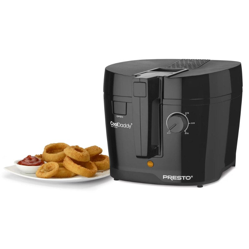 Presto® Cool Daddy® Cool-Touch Deep Fryer, Black