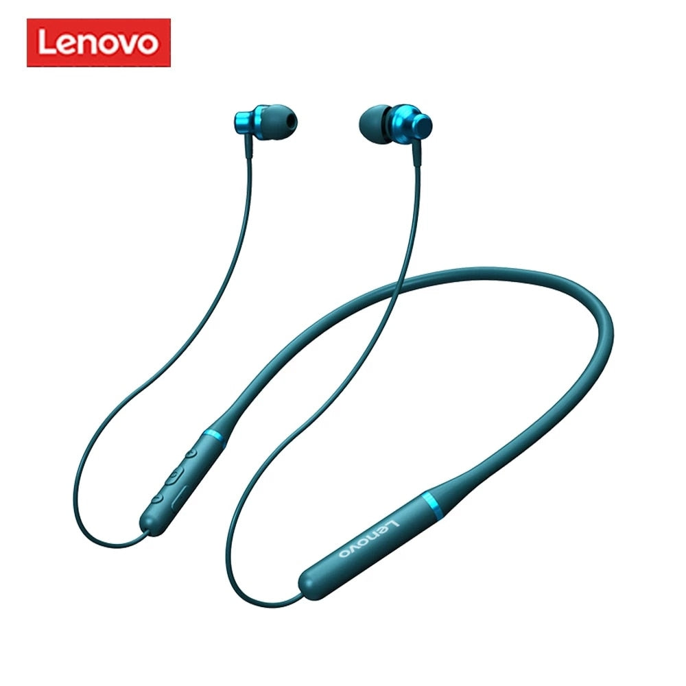 Lenovo XE05 Bluetooth Headphones Neckband True Wireless Earphones Stereo Sports Magnetic Headphones With IPX5 Waterproof Headset