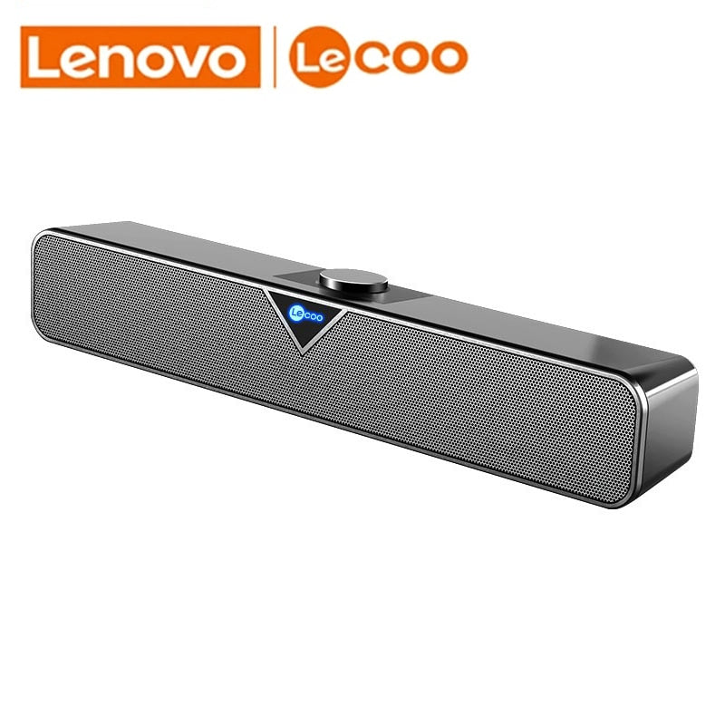 Lenovo Lecoo DS102 Bluetooth Speaker 360 ° Surrounding Stereo Soundbar Home Theater Sound  Subwoofer Sound Box