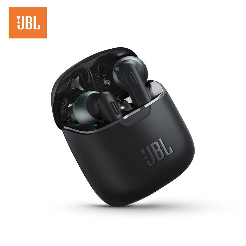 Original JBL TUNE 225TWS Wireless Bluetooth Earphones Waterproof Stereo Earbuds Bass Sound Headphones T225 TWS Headset with Mic