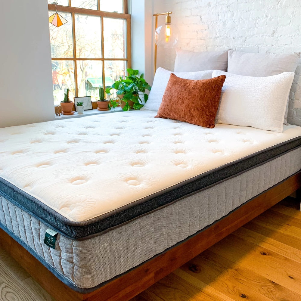 MOYU Comfort Support 13” Hybrid of Cooling Gel Memory Foam and Pocket Spring Mattress,Tatami Mattress, Bedroom Furniture