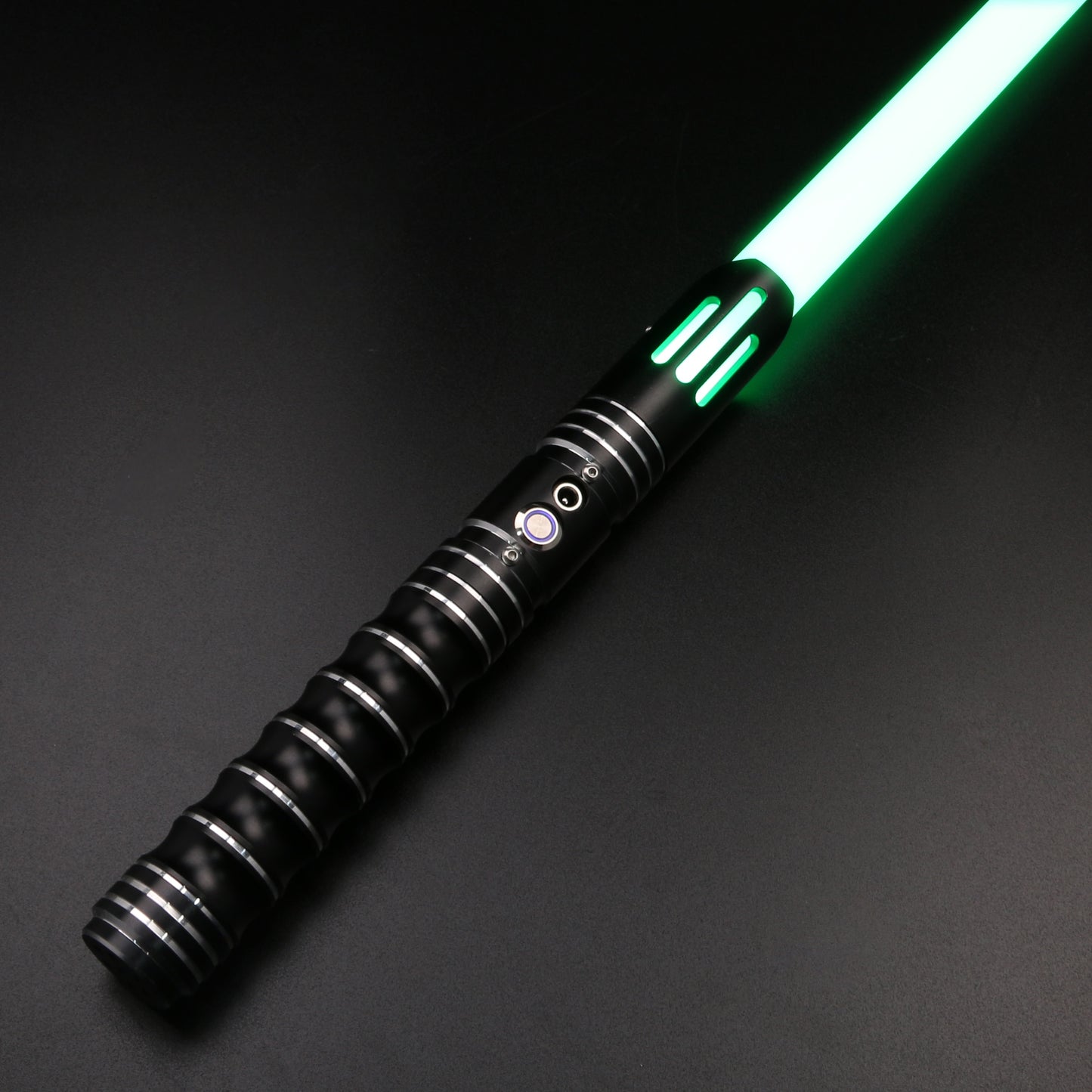 VIP-SaberFeast Lightsaber RGB Metal Handle Swing Combat FOC Gift Kids Luminous Toys