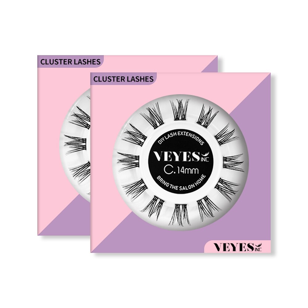 Veyes Inc DIY Lash Clusters Kits Veyelash Dropshipping Eyelash Extension Boss Volume Segmented Lashes Glue Bond Seal Applicator