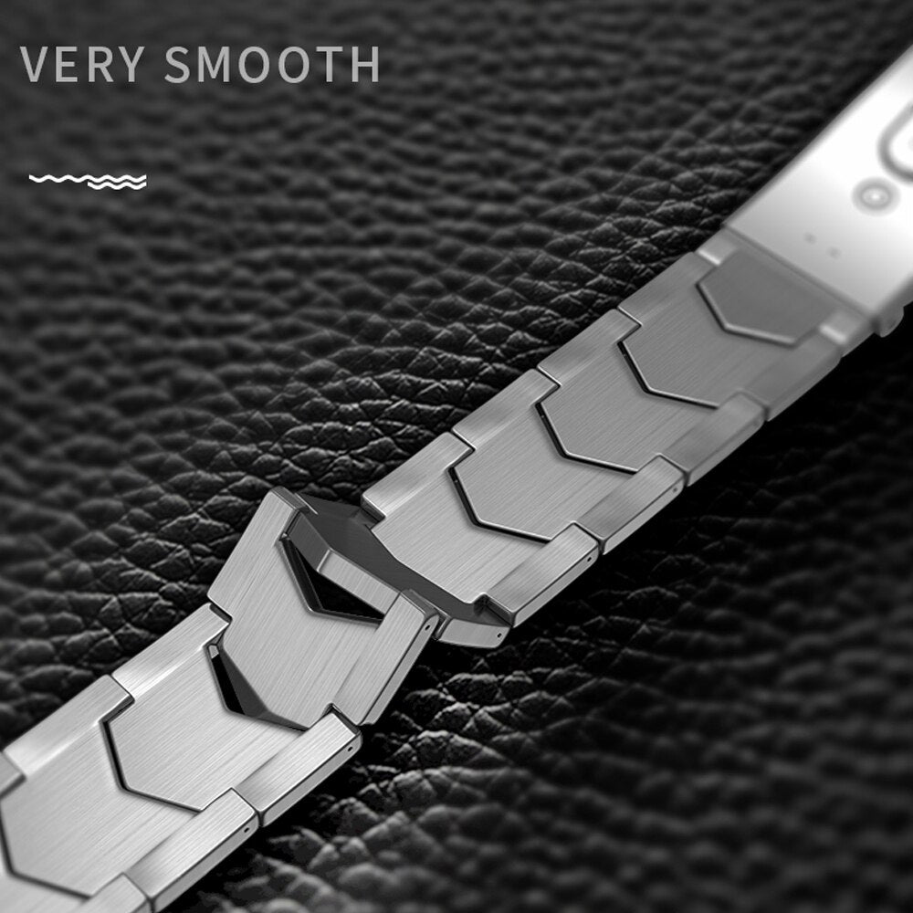 Luxury Stainless Steel Band For Apple Watch Ultra 49mm Solid Metal Strap For iWatch Series 8 7 41 45mm 6 5 4 3 SE 38 42 40 44mm