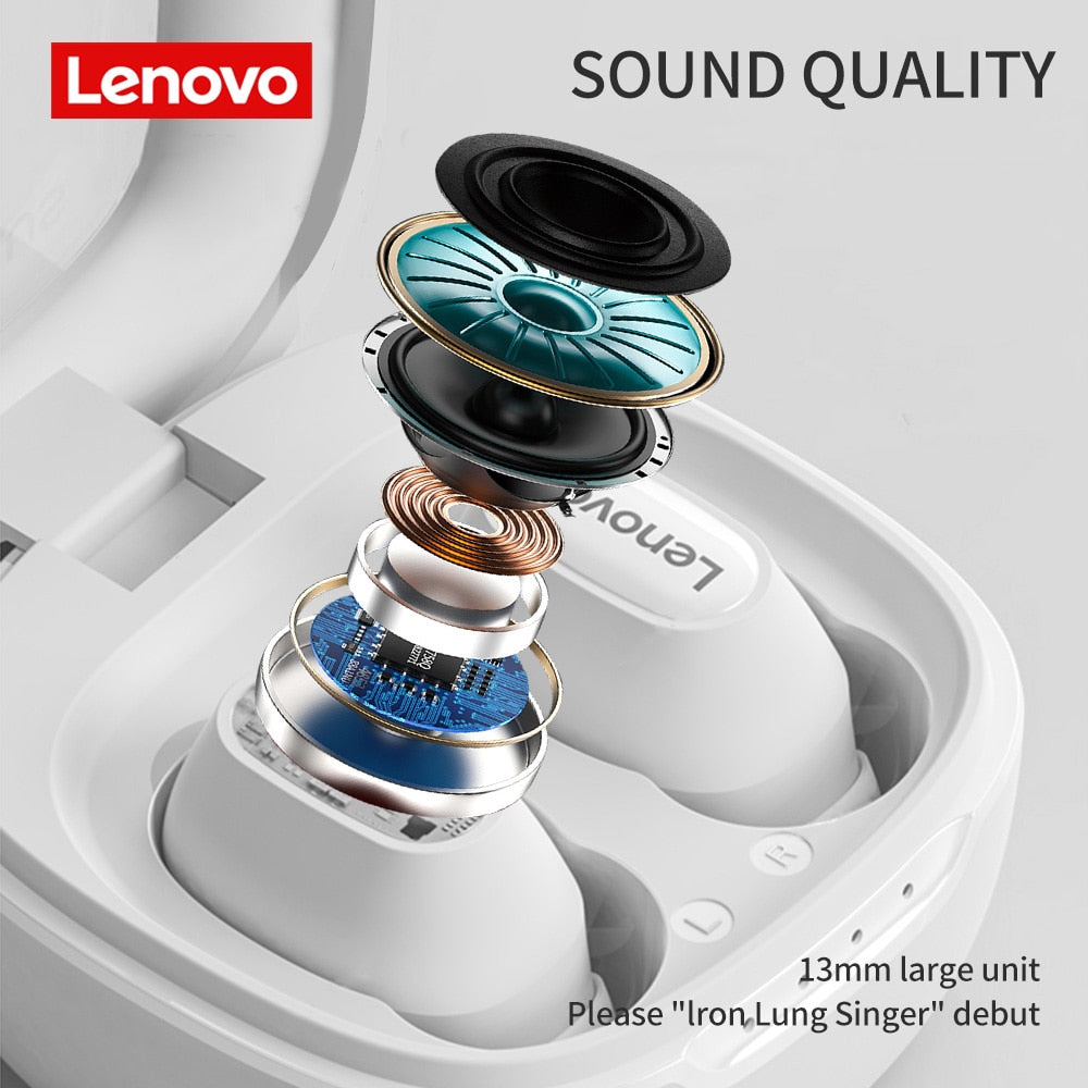 New Original Lenovo XT62 Wireless Bluetooth Headset Bluetooth 5.3 Low Latency Headphones HiFi Sport Headset With Mic HD Call