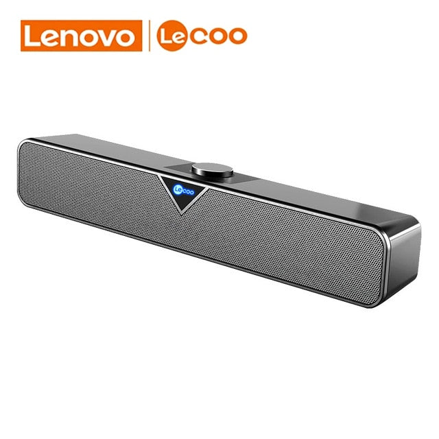 Lenovo Lecoo DS102 Bluetooth Speaker 360 ° Surrounding Stereo Soundbar Home Theater Sound  Subwoofer Sound Box