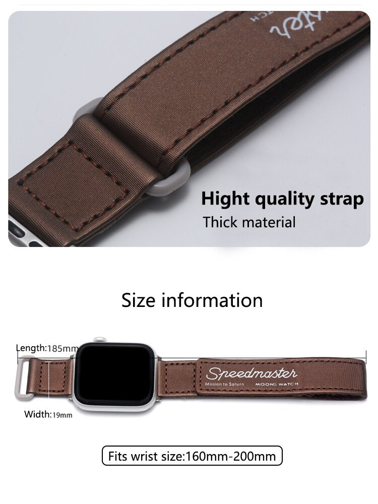 Leather Bracelet For Apple Watch Series Band 38MM 40MM 41mm 45MM 42mm 44MM Women Wristband For iWatch 7 6 se 5 4 3 2 Girls Strap