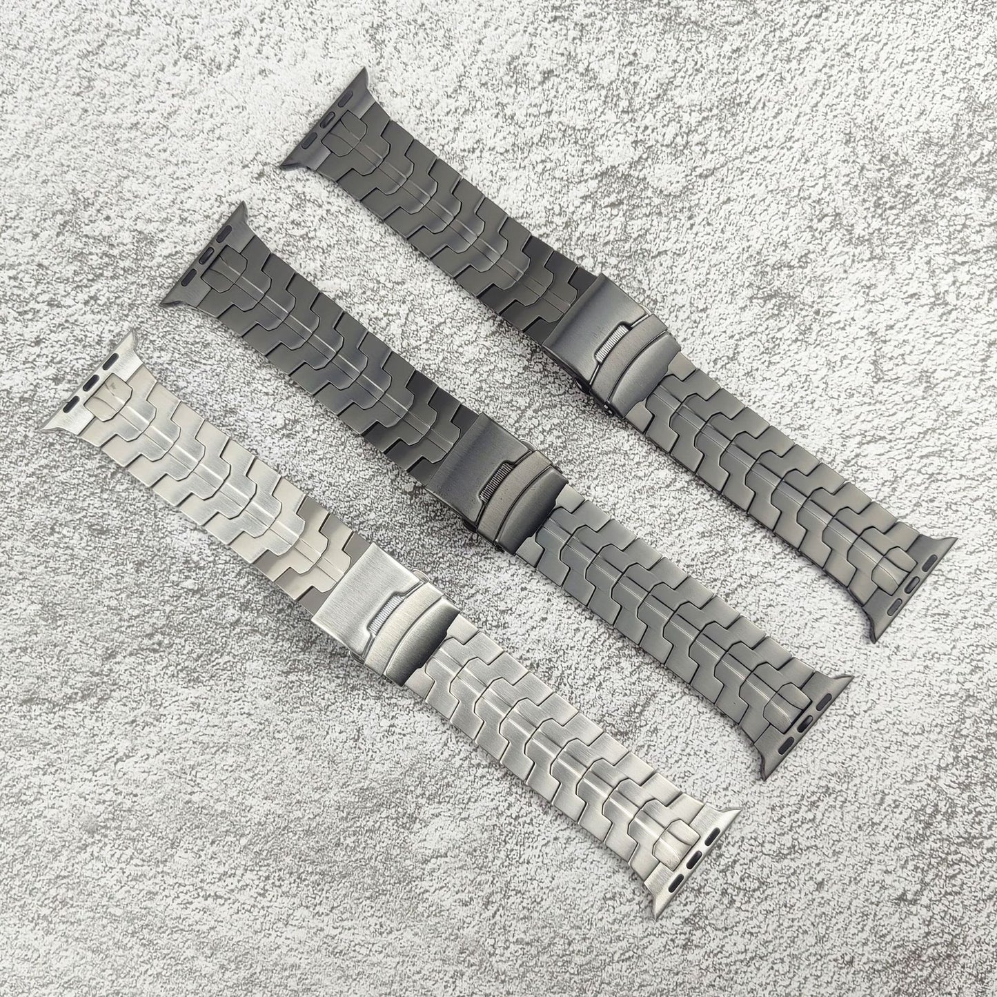 Titanium Band For Apple Watch Ultra 49mm Series 45 41mm Men Business Bracelet 40 42 44mm Luxury Strap for Iwatch 8 7 6 5 se 4 3