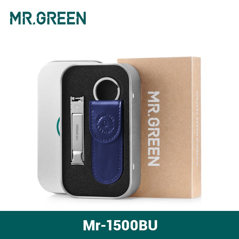 MR.GREEN Ultra-Thin Nail Clippers Collapsible Portable Travel Fingernail Nail Scissors Cutter Stainless Steel Manicure Tools