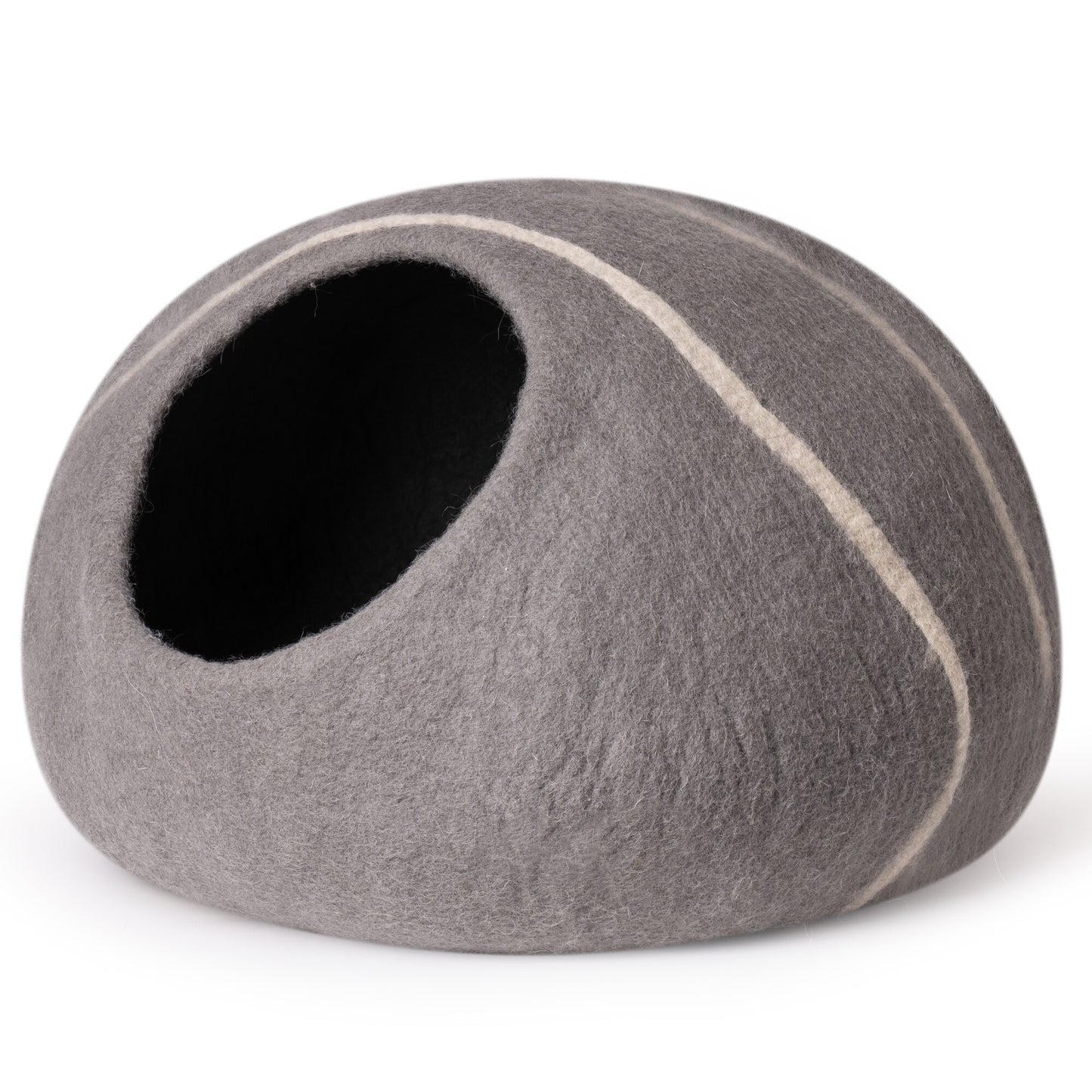 Mewoofun Premium Felt Cat Bed Cave Handmade 100% Merino Super Soft Wool Bed for Cats and Kittens Multi-Color In USA Warehouse