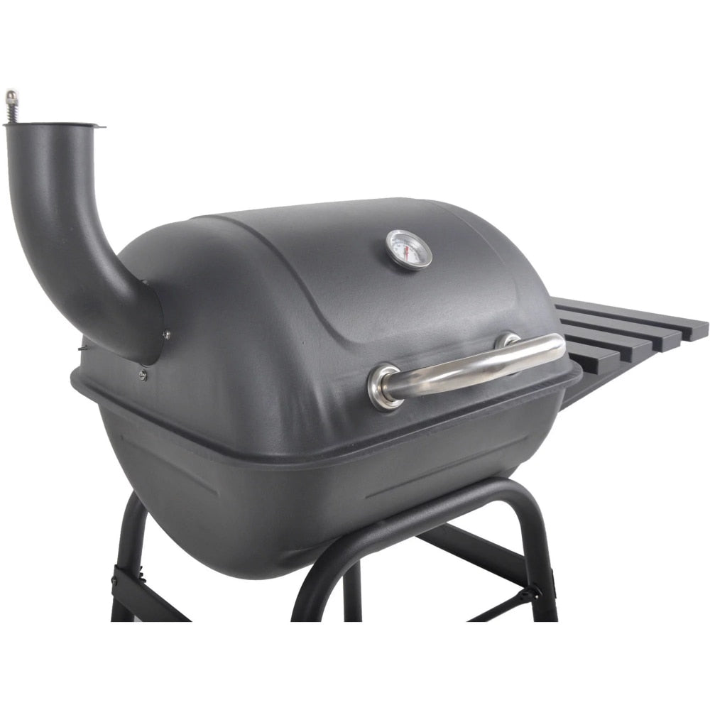 RevoAce 26&quot; Mini Barrel Charcoal Grill with Side Shelf, Black, CBC1760W portable grill