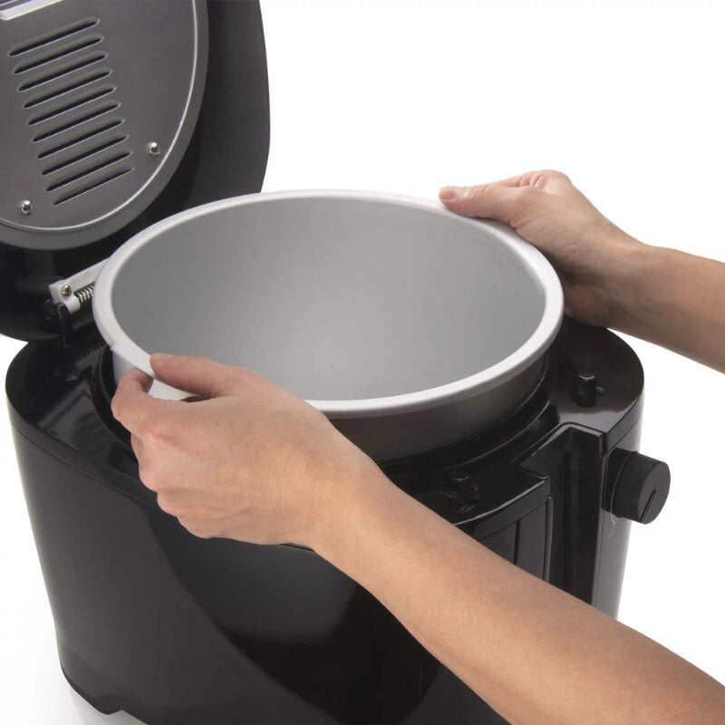 Presto® Cool Daddy® Cool-Touch Deep Fryer, Black