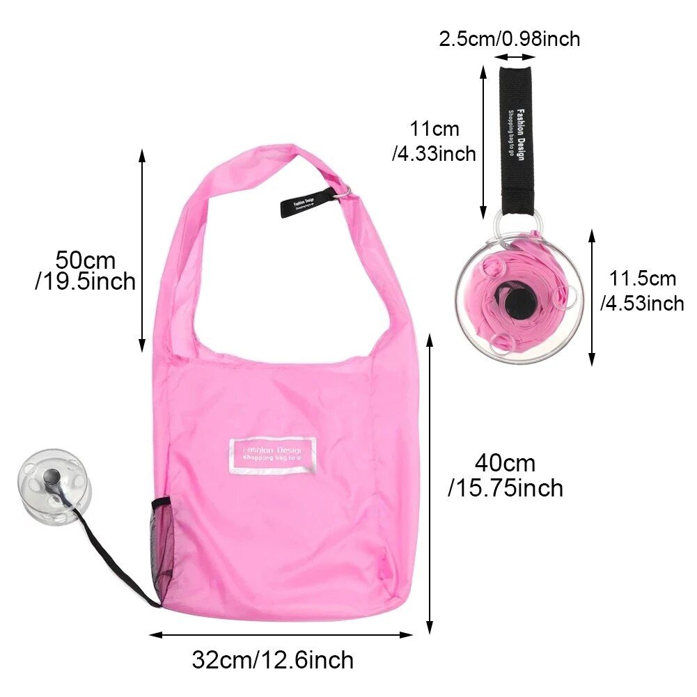 Large Capacity Folding Telescopic Storage Bag Portable Small Disc Grocery Outdoor Storage Bag for Travel Camping Storage Bag