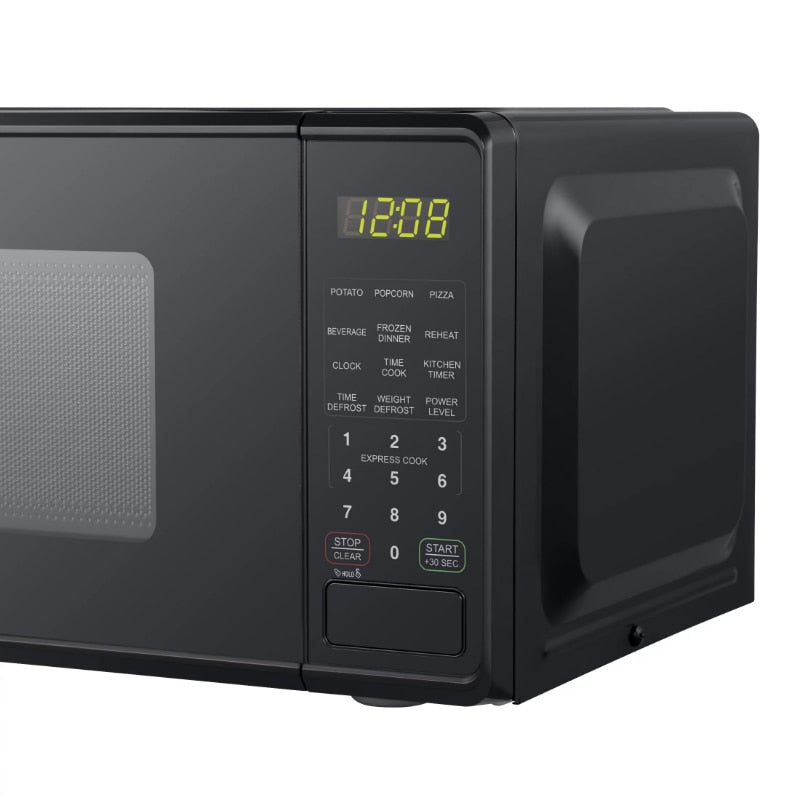 Mainstays 0.7 cu. ft. Countertop Microwave Oven, 700 Watts, Black