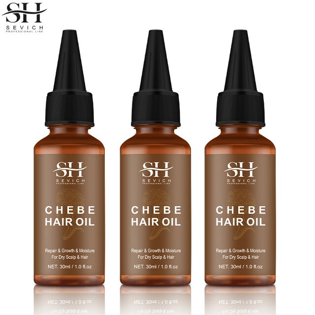 Sevich Africa Traction Alopecia Chebe Hair Thickening Set 30ml Hair Growth Oil Fast Growing 100g Hair Butter Strong  Hair Root