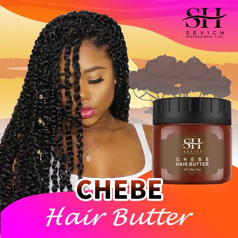 Sevich Africa Traction Alopecia Chebe Hair Thickening Set 30ml Hair Growth Oil Fast Growing 100g Hair Butter Strong  Hair Root