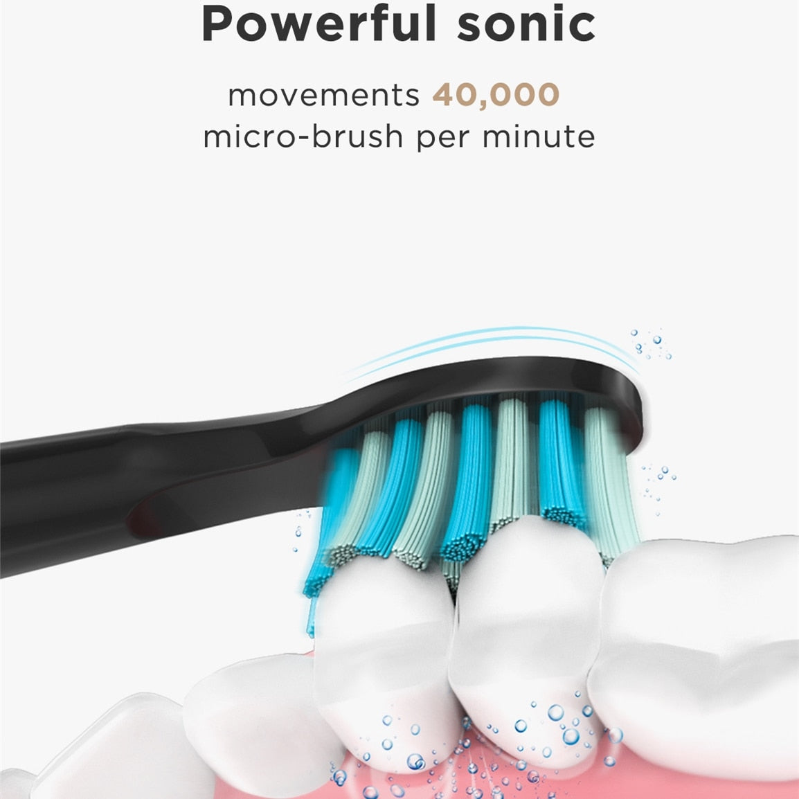 Fairywill Electric Sonic Toothbrush USB Charge FW-507 Rechargeable Waterproof Electronic Tooth Brushes Replacement Heads Adult