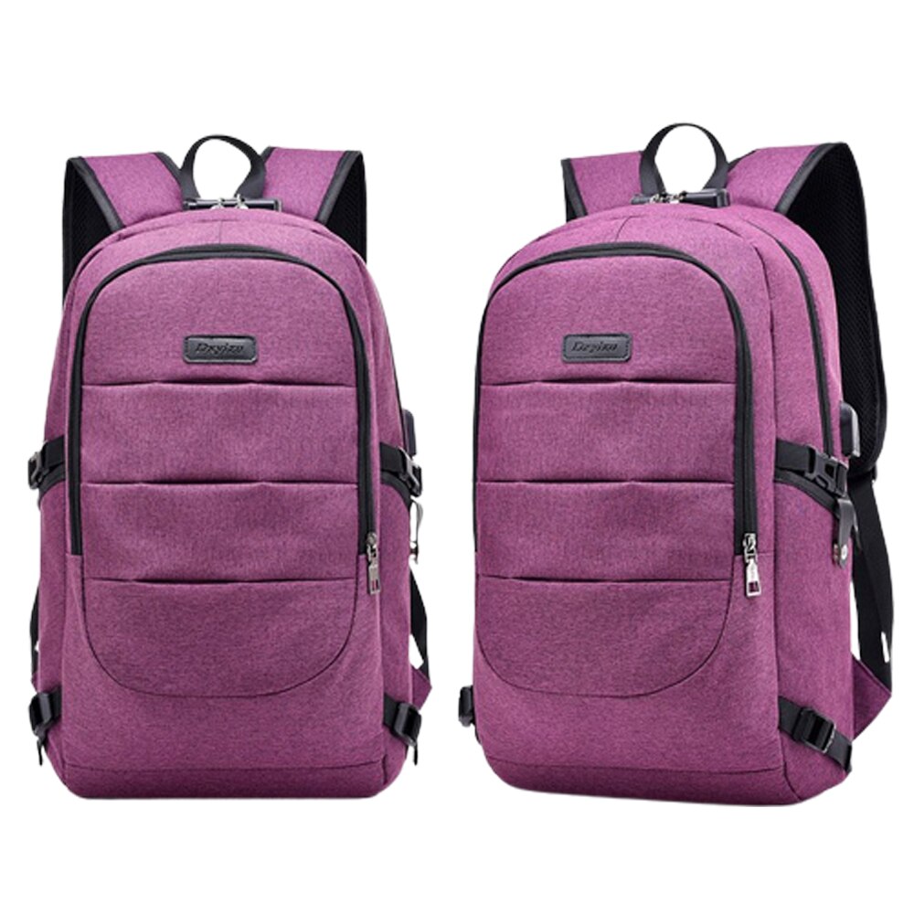 Usb Charging Large Capacity Men Women Backpack Laptop Waterproof Multifunctional Computer Bag Students Teen Schoolbag